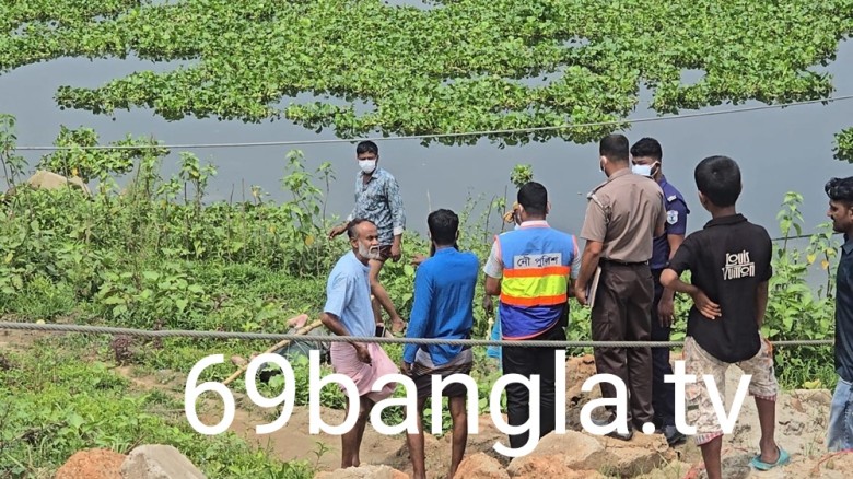 শীতলক্ষ্যা নদীর পাড় থেকে অজ্ঞাত যুবকের অর্ধগলিত মরদেহ উদ্ধার