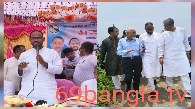 যমুনার ভাঙন রোধে টাঙ্গাইলে স্থায়ী বেড়িবাঁধ নির্মাণের ঘোষণা