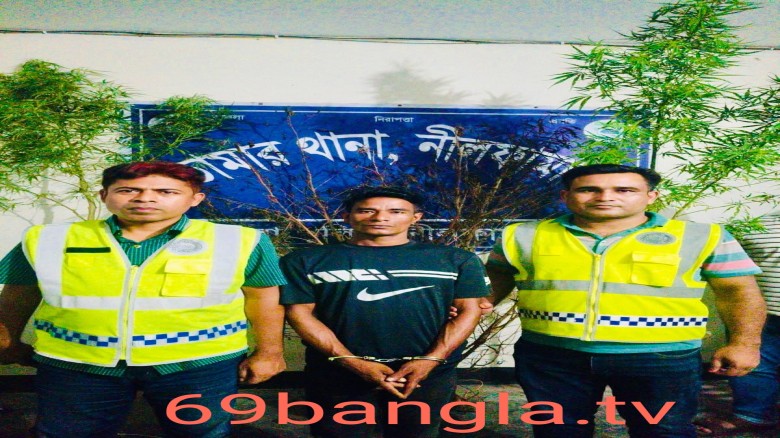 ৫টি গাঁজার গাছসহ যুবক গ্রেফতার