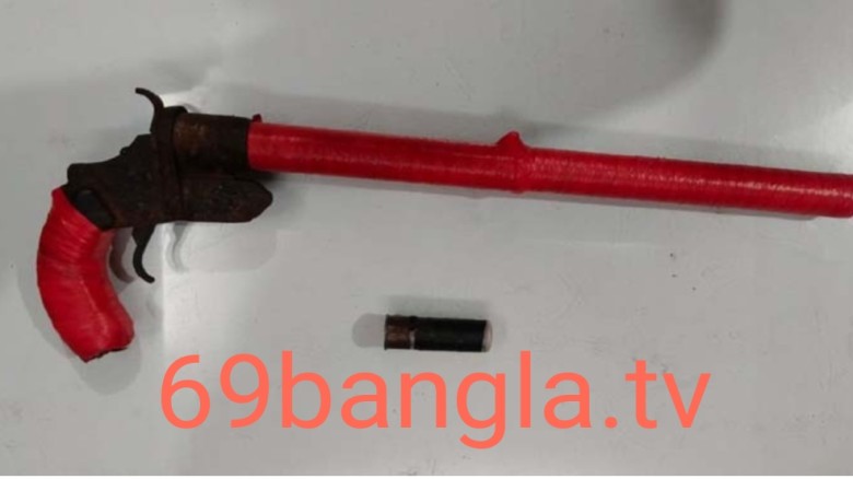 দৌলতপুরে ওয়ান শুটার গান ও গুলি উদ্ধার