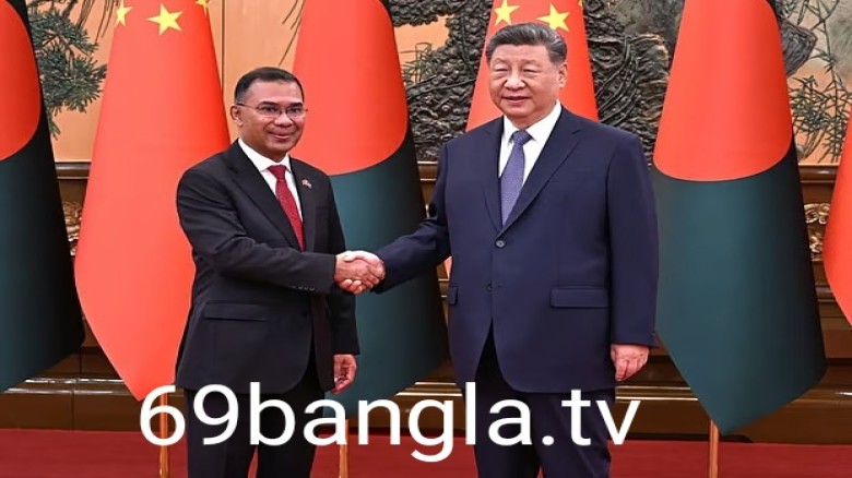 চীনের প্রেসিডেন্টের সঙ্গে প্রধানমন্ত্রী তারেক রহমানের বৈঠক 