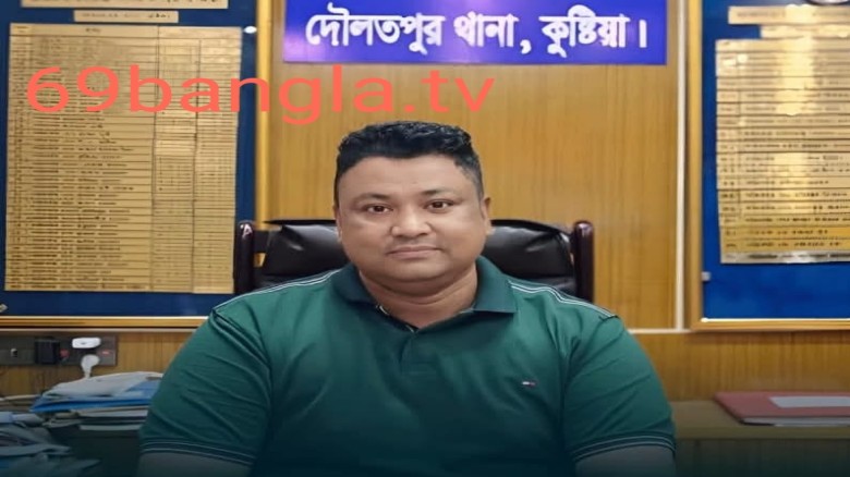 দৌলতপুর থানায় ওসি খালেদুর রহমানের যোগদান