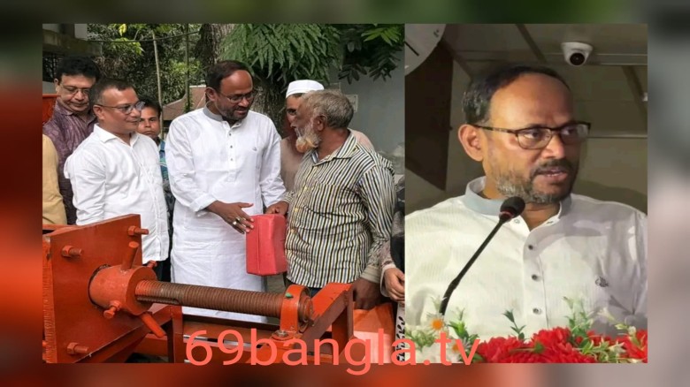 কৃষি প্রণোদনা কর্মসূচির উদ্বোধন, কৃষকদের মাঝে চেক বীজ সার ও 
