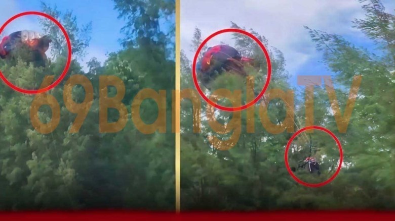 প্যারাসোলিং থেকে পড়ে এক পর্যটকের মৃত্যু